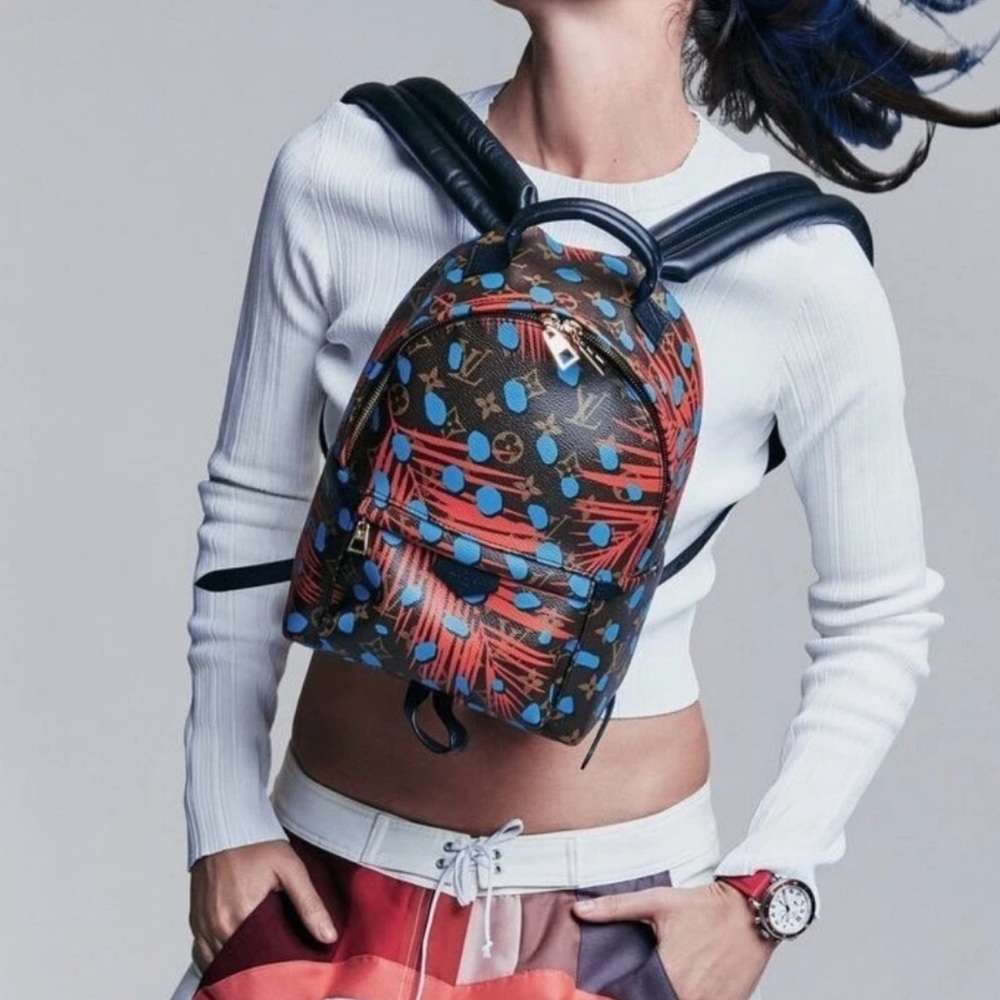RARE LOUIS VUITTON JUNGLE PALM SPRINGS BACKPACK - Picture 2 of 12
